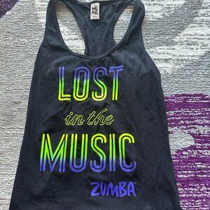 Lost in the Music Zumba Tank